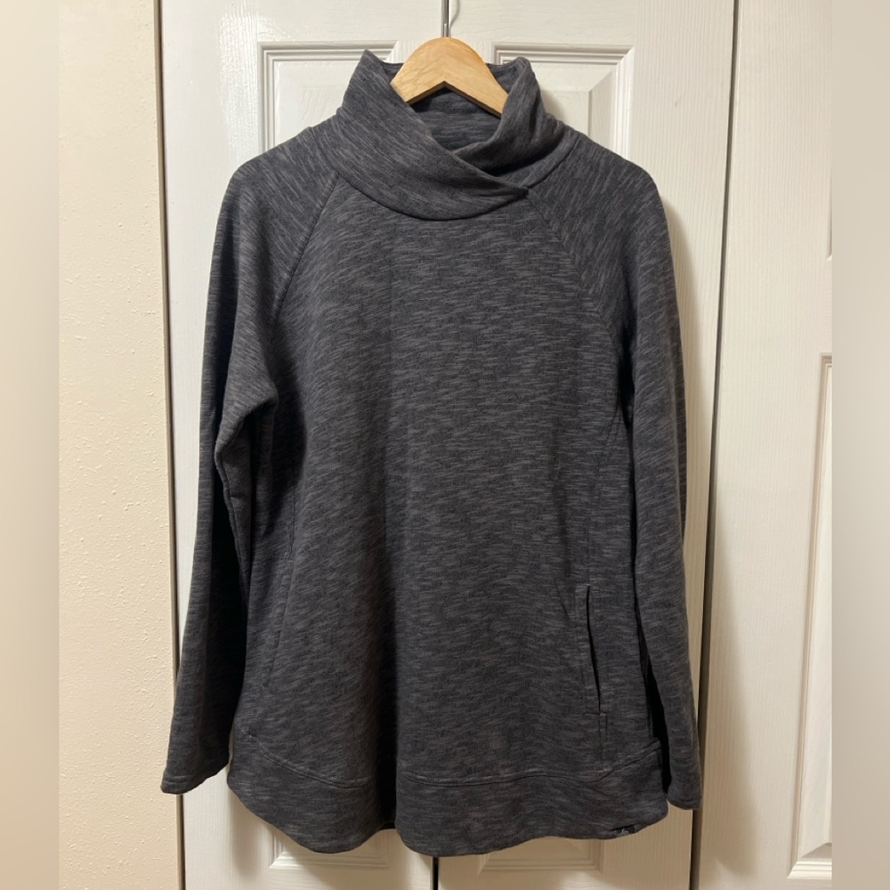 Great Condition Prana “Calexa Tunic” in Charcoal Gray with Pockets, Size XL